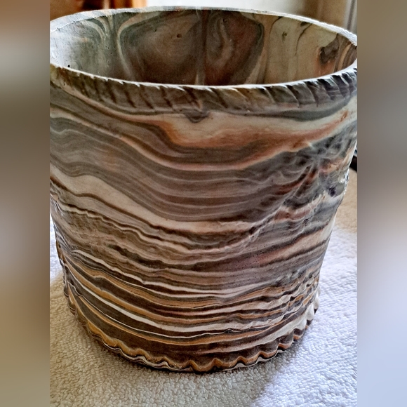 Beautiful Vintage Camanche Pottery Planter  5.5 Inches Aprox Southwestern Vase - Picture 5 of 5